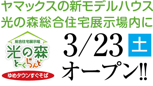 ヤマックス YAMAX さらりの家 炭の家 光の森展示場 家 住宅