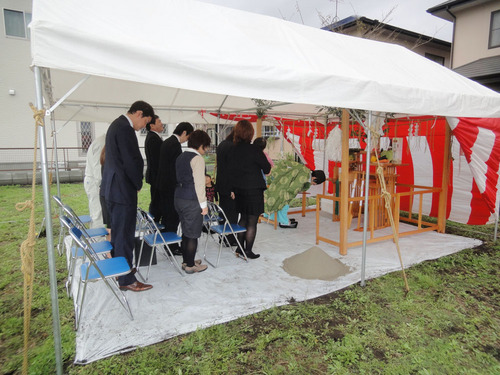 ヤマックスさらりの家 菊陽町M様邸地鎮祭