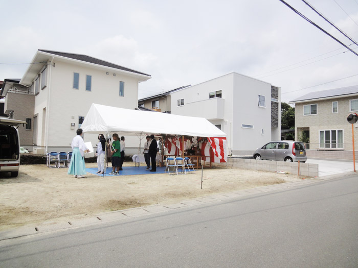 1408熊本市東区戸島S様邸地鎮祭-ヤマックス炭の家1.jpg