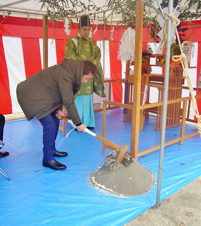 ヤマックスyamax家薪ストーブ平屋益城Y様地鎮祭