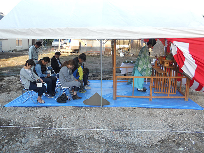 ヤマックスyamax新築炭の家熊本市二本木Y邸地鎮祭1.jpg