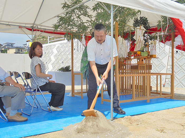 ヤマックスyamax新築炭の家熊本市北区山室M邸地鎮祭2.jpg