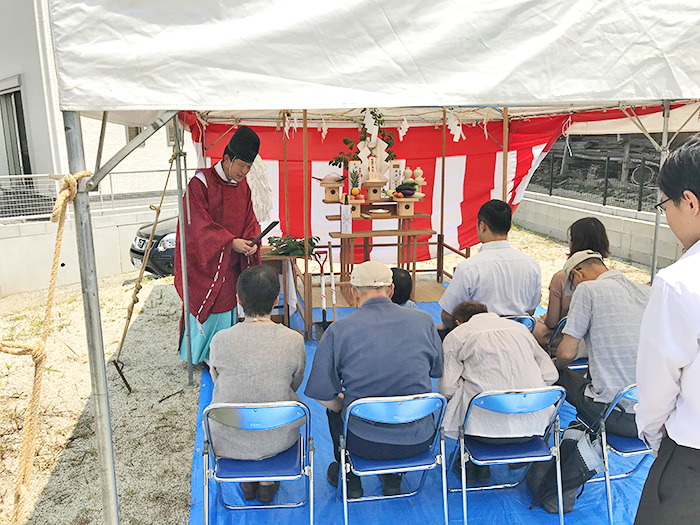 ヤマックスyamax新築熊本炭の家熊本市北区U邸地鎮祭1.jpg