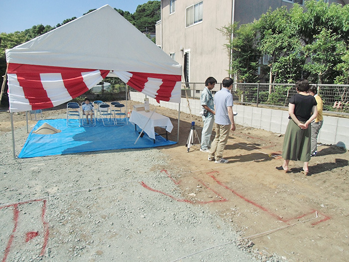 ヤマックスyamax炭の家新築熊本市春日H邸地鎮祭1.jpg